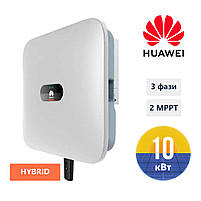 Гібридний інвертор Huawei Sun2000 10KTL-M1 High Current для монтажу автономної сонячної станції, фото 5