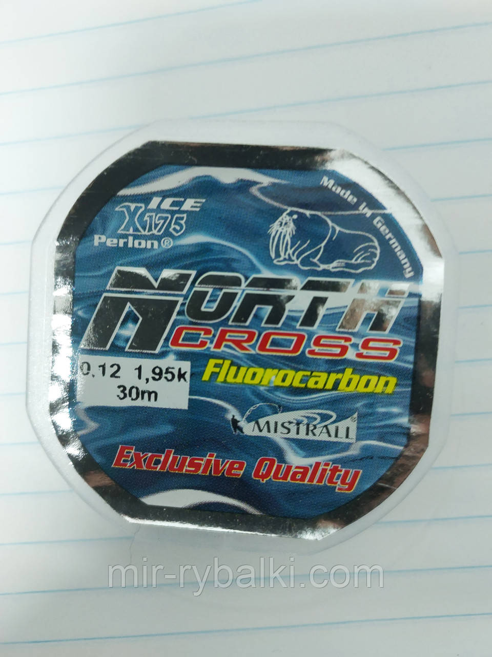 Леска Mistrall Fluorcarbon 30m 0.12mm
