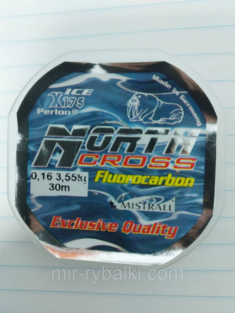 Волосінь Mistrall Fluorcarbon 30m 0.16mm