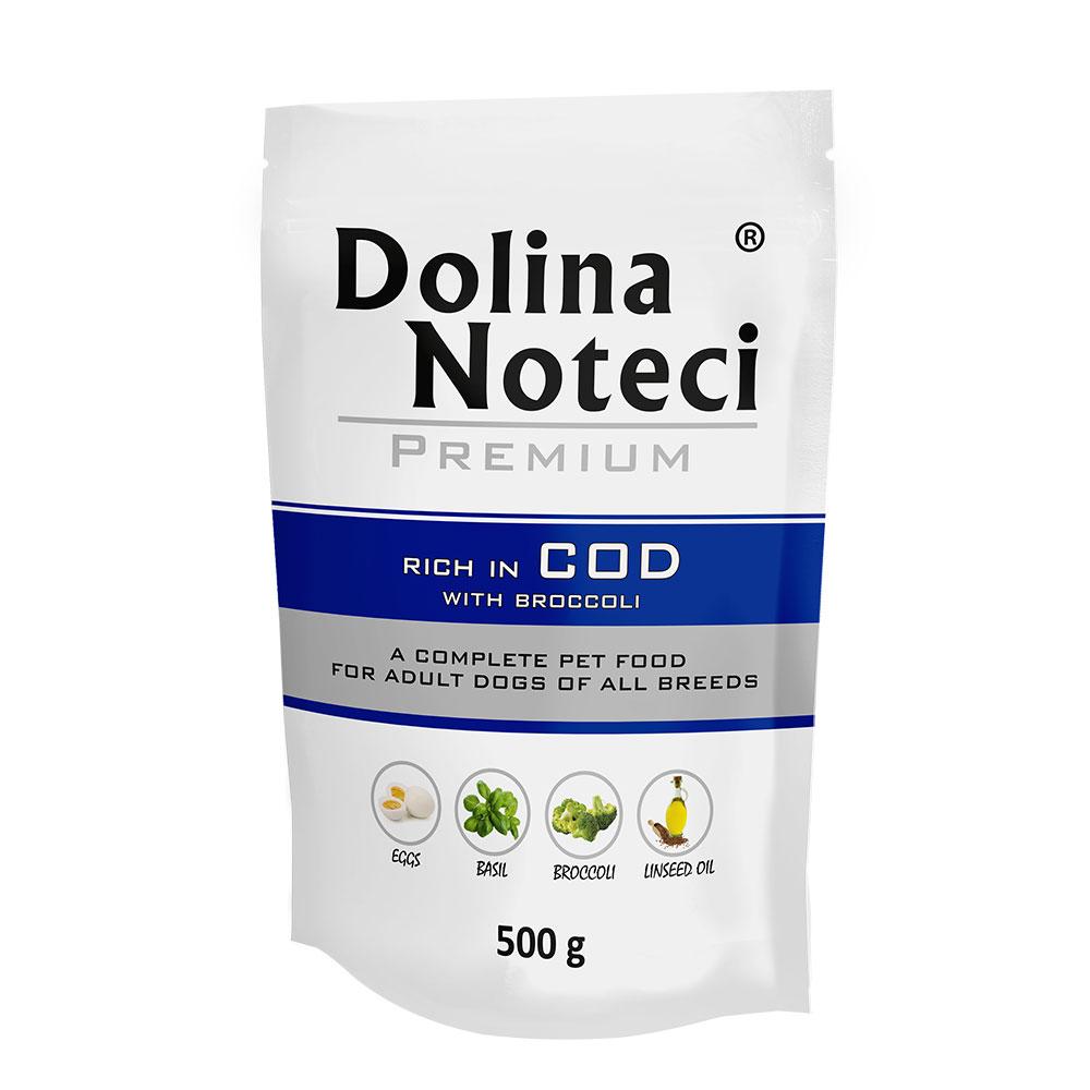 Dolina Noteci Premium (Долина Нотечі) консерви вологий корм для собак з тріскою та броколі 500 г х 10 шт.