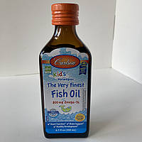 Carlson kid s, The very finest fish oil, натуральний апельсиновий смак, 200 мл