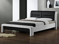 Кровать CASSANDRA 160x200 бело-черный Halmar
