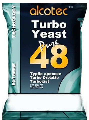 Сухі дріжджі Turbo 48 Yeast Pure (Оригінал)