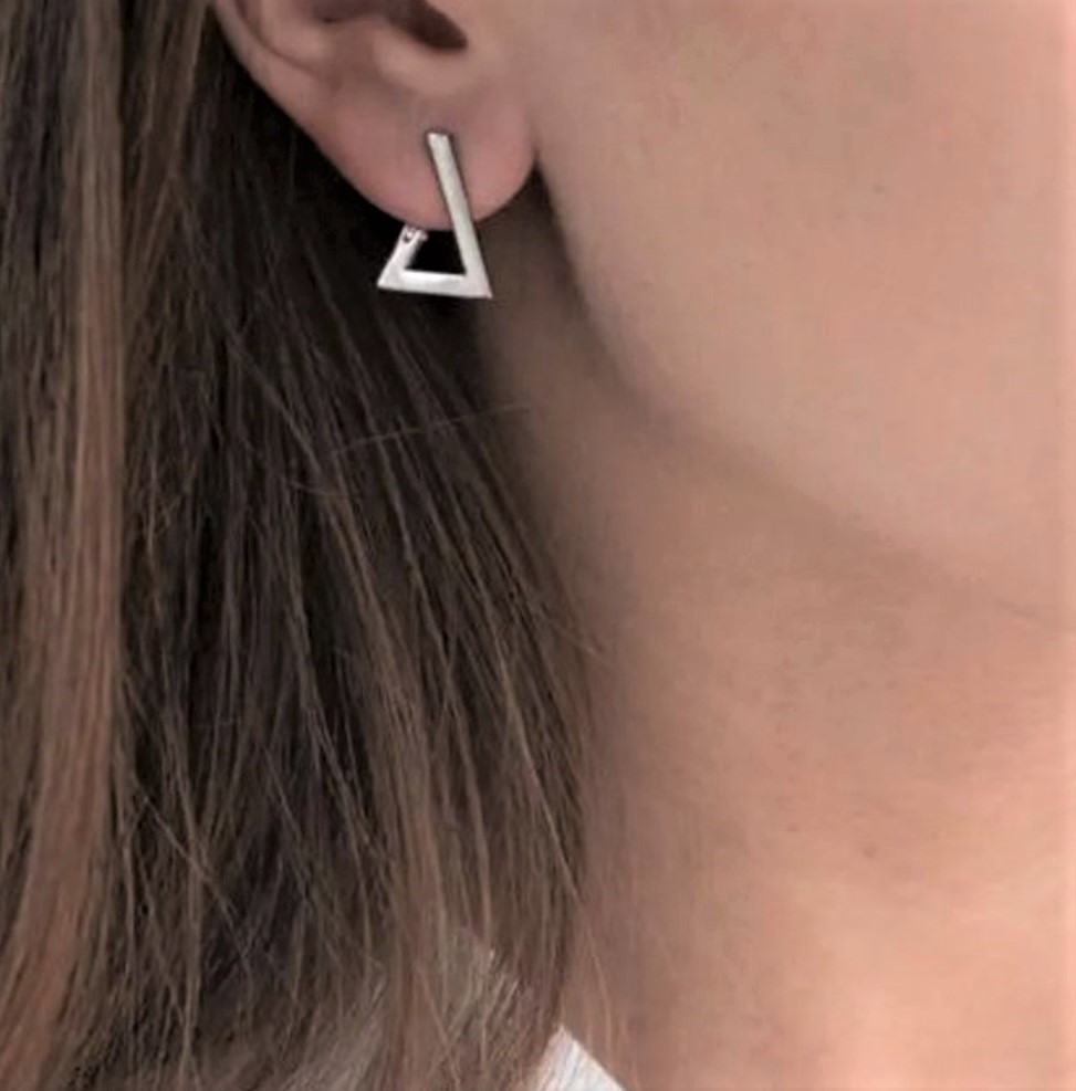 Срібні сережки Імператриця