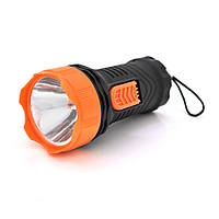 DR Фонарик ручной POWERMASTER HL-1218, Led . без батарейки, IP40, 110х50х43, BOX