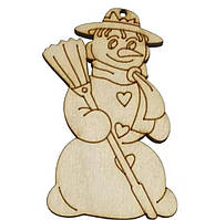 Заготовка з фанери "Сніговик" арт В-0229