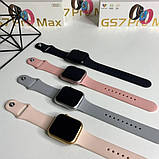 Годинник Smart Watch GS7 Pro Max 45 мм (Чорний), Фітнес годинник з тонометром і пульсоксиметром, Розумні годинники, фото 6