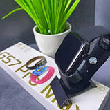 Годинник Smart Watch GS7 Pro Max 45 мм (Чорний), Фітнес годинник з тонометром і пульсоксиметром, Розумні годинники, фото 7