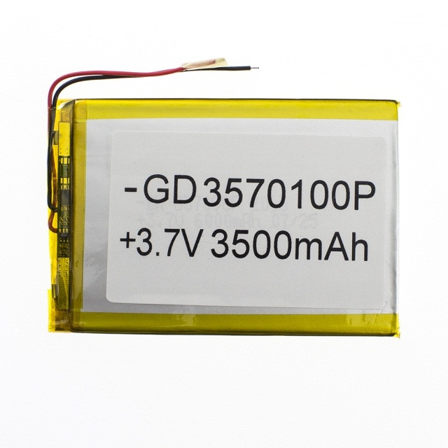 Акумулятор літієво-полімерний 357095 3.7 V 3500 mAh