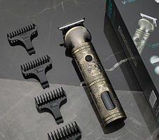 Тример для стрижки волосся VGR V-962 на USB, Електрична бритва для бороди, Чоловіча машинка для стрижки, фото 2
