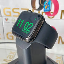 Годинник Smart Watch GS7 Pro Max 45 мм (Чорний), Фітнес годинник з тонометром і пульсоксиметром, Розумні годинники, фото 3