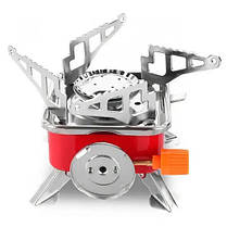 Похідний портативний газовий пальник із п'єзопідпалом K202, Плитка туристична газова, Кемпінгова плита, фото 4