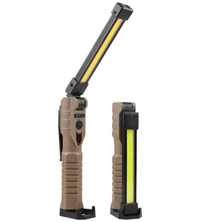 Ліхтар кемпінг WL-08-XPE+COB (white+yellow+red), power bank, магніт, затискач, гак, фото 1