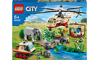 Конструктор LEGO City Операція з порятунку диких тварин 525 деталей