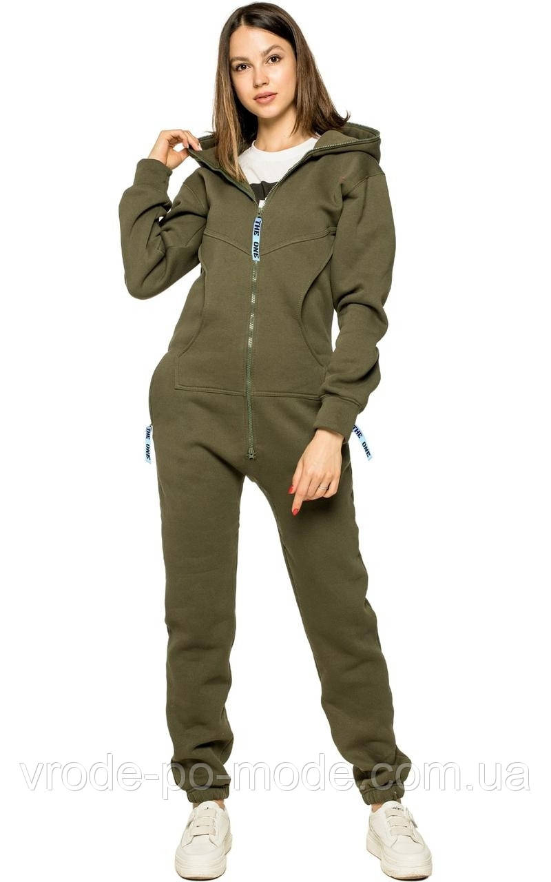 Комбінезон на флісі Original khaki унісекс, у наявності та під замовлення, для чоловіків і жінок