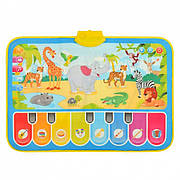 Навчальний килимок для дітей "Зоопарк" від Limo Toy M-3676, різнобарвний