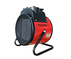 Електрична теплова гармата Vulkan 5000Вт, 400В, продуктивність 451 куб/год