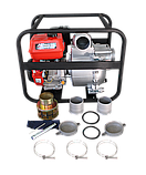 Мотопомпа VULKAN рукав 100мм, 85м3/год, підйом 25м, шлам/брудна вода, дв.Senci SC420, фото 5