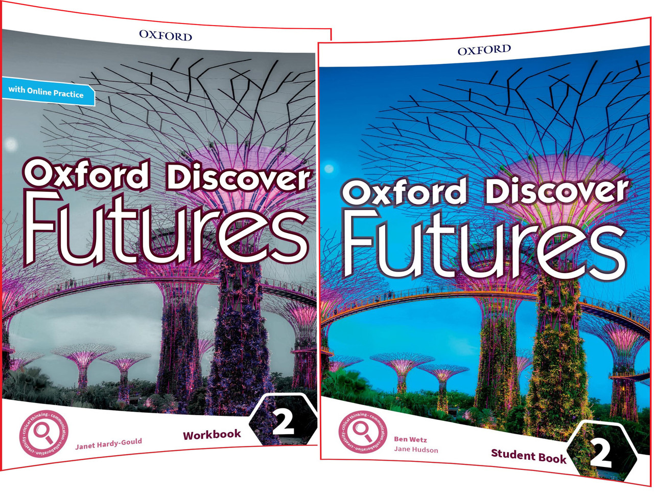 Oxford Discover Futures 2. Student's+Workbook. Комплект книг з англійської мови. Підручник+Зошит. Oxford