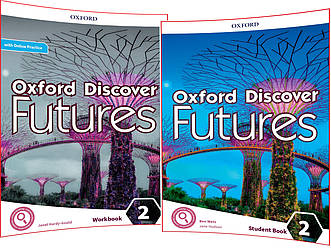 Oxford Discover Futures 2. Student's+Workbook. Комплект книг з англійської мови. Підручник+Зошит. Oxford