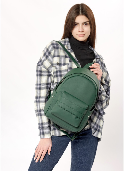 Жіночий рюкзак Sambag Dali BKH зелений, фото 1