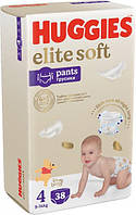 Трусики-подгузники Huggies Elite Soft Pants 4 9-14 кг 38 шт