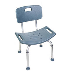 Стілець для душу зі спинкою Dr.Life 12533 ​​- регульований та протиковзкий