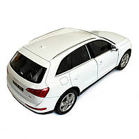 Іграшкова машинка металева Audi Q5 Welly NEX, біла, нерція, відкр двері, капот, 20*7*9см, 22518W, фото 4