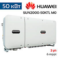 Потужний трифазний перетворювач струму для дому та промисловості Huawei SUN2000-50KTL-M0, фото 5
