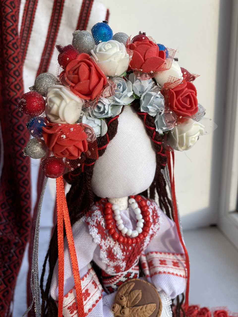Мотанка з України, лялька ручної роботи, Мотанка, лялька, сувенір, подарунок, лялька інтер'єрна