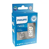 Автомобильная сигнальная лампа PHILIPS W21/5W LED white Ultinon Pro6000 (11066CU60X2)