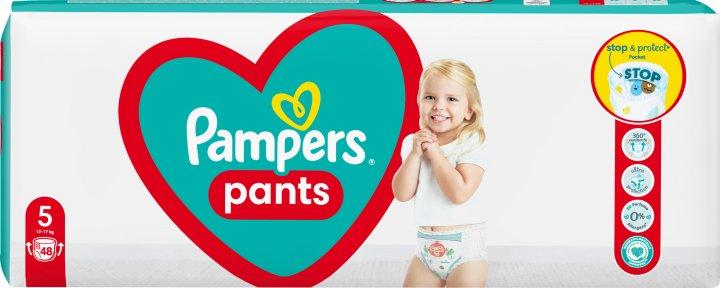 Підгузки-трусики дитячі Pampers Pants Junior 5 (12-18 кг) Jumbo Pack, 48 шт