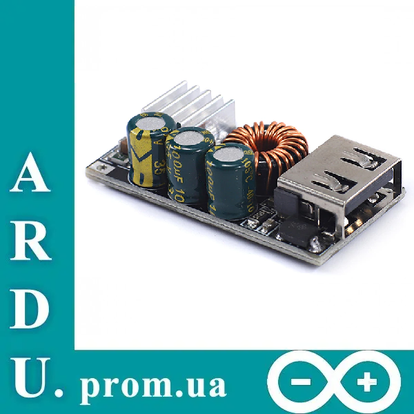 Понижающий стабилизатор DC-DC 12V/24V, USB-модуль быстрой зарядки QC 2. ...