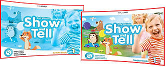 Show and Tell 2nd edition 1. Student+Activity Book. Комплект книг з англійської мови. Підручник+Зошит. Oxford