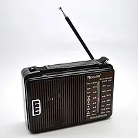 Радіоприймач Golon RX-608ACW портативний Fm радіоприймач від мережі та батарейок, Fm радіо