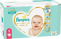 Підгузники дитячі Pampers Premium Care Dry Max Maxi 4 (9-14 кг) Mega Pack 104 шт