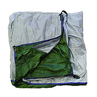 Палатка для кемпинга двухместная, Хаки с серым «Daily-store»
