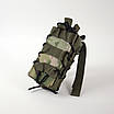 Підсумок штурмовий під магазини АК відкритий з пластиковими вставками MOLLE, фото 4