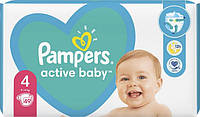 Підгузки Pampers Active Baby Розмір 4 (Maxi) 9-14 кг 49 шт