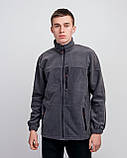 Чоловіча флісова кофта на замку, принт камуфляж. Розміри: S,M,L,XL,XXL., фото 6