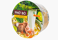 Вьетнамский суп Фо Бо ,рисовая лапша быстрого приготовления с говядиной МАМА 65г