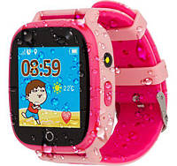 Смарт-годинник для дітей AmiGo GO001 iP67 Pink