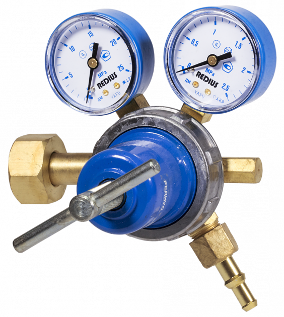 Редуктор балонний БКО-50-4ДМ (кисневий, d-9 мм) Україна