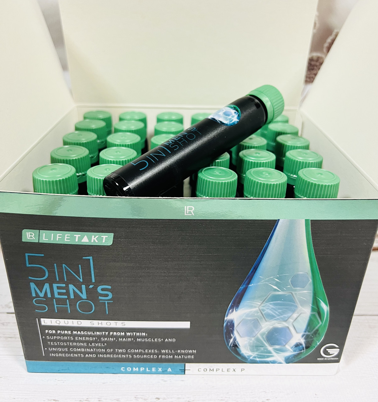 Унікальні чоловічі рідкі вітаміни LR Men’s Shot LR Lifetakt