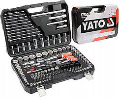 Набір Інструментів Дюймовий та Метричний 1/2", 3/8", 1/4" 120 шт YATO (YT-38801)