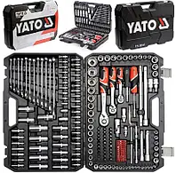 Великий Набір Інструментів YATO 1/4'', 3/8'', 1/2'' 216 шт (YT-38841)