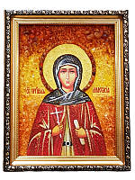 Ікона з бурштину "Анастасія Патрикія"
