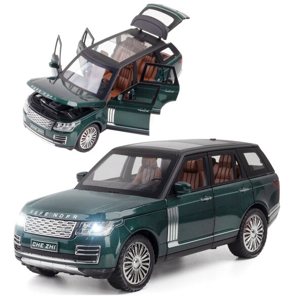 Машинка Range Rover іграшка моделька металева колекційна 21 см Зелений (59894)