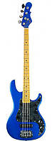 Бас-гітара G&L SB2 FOUR STRINGS (Electric Blue, maple, mirror) NoCLF51087