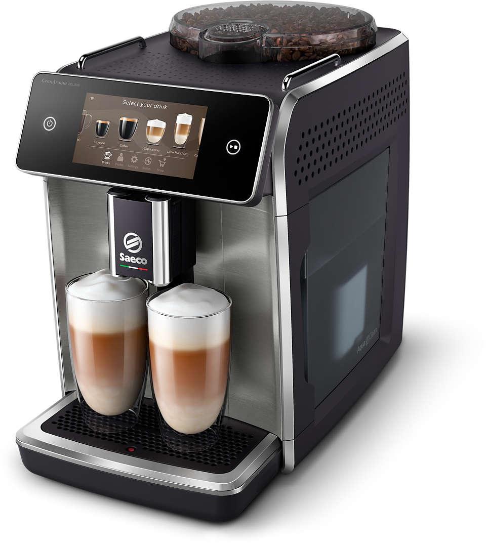 Кофемашина SAECO (Philips) GranAroma Deluxe SM6685/00 — Купить Недорого ...